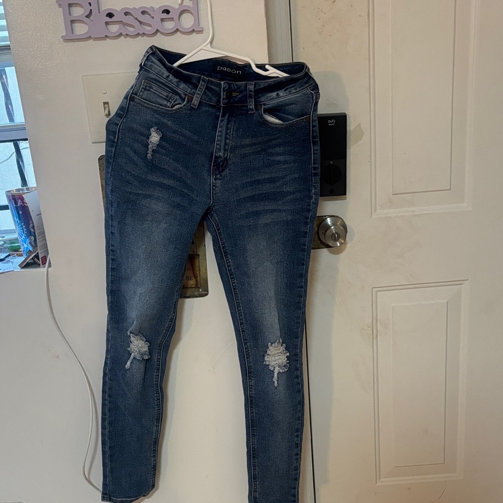 Passion Women's Dark Blue Skinny Jeans